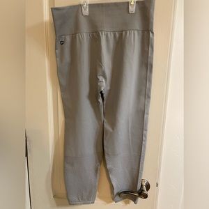 NWOT Fabletics Gray Leggings Waist 15” Length 32”